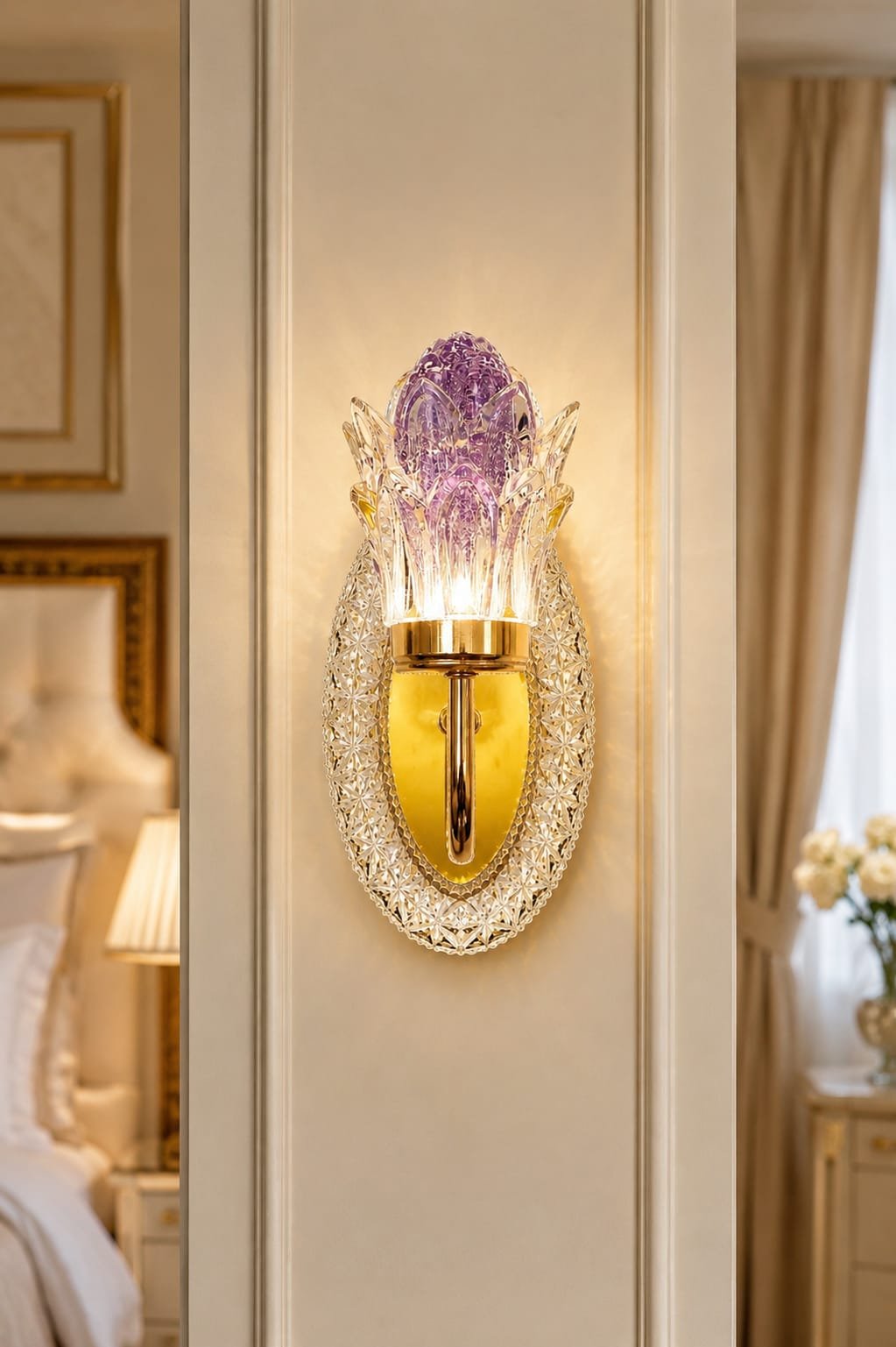 Lotus LED Wall Light