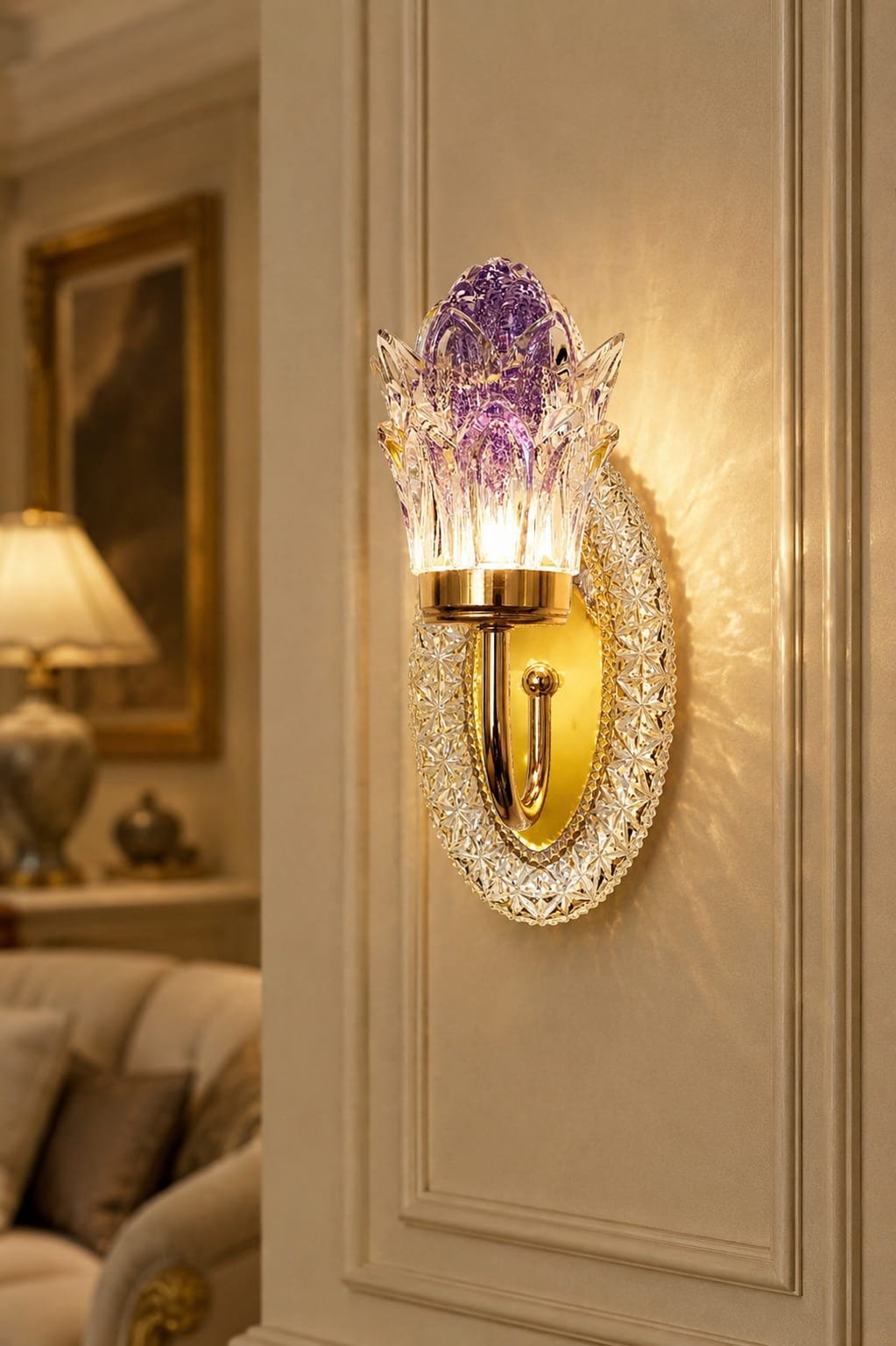 Lotus LED Wall Light