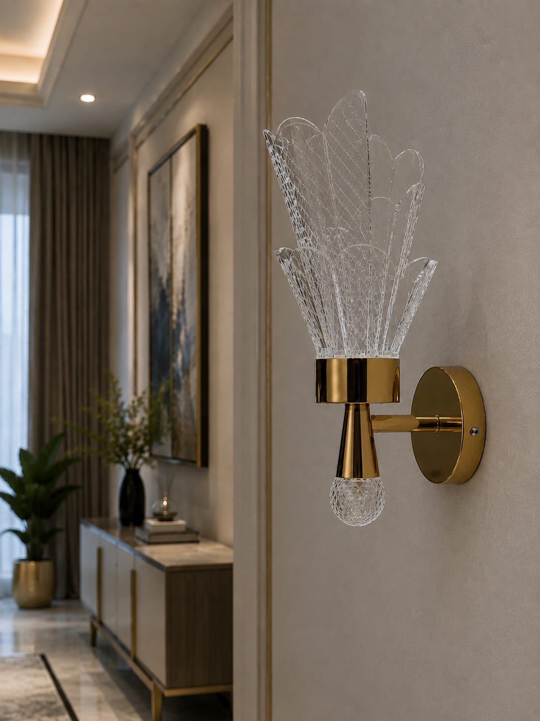 Flower LED Wall Light