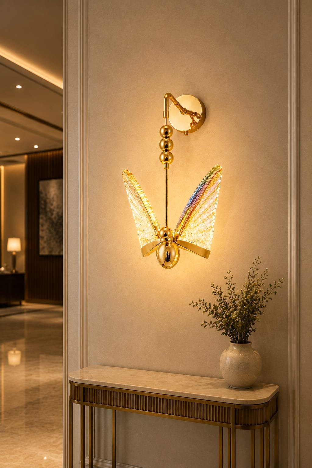 Butterfly LED Wall Light