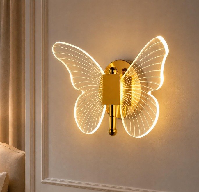 Butterfly LED Wall Light