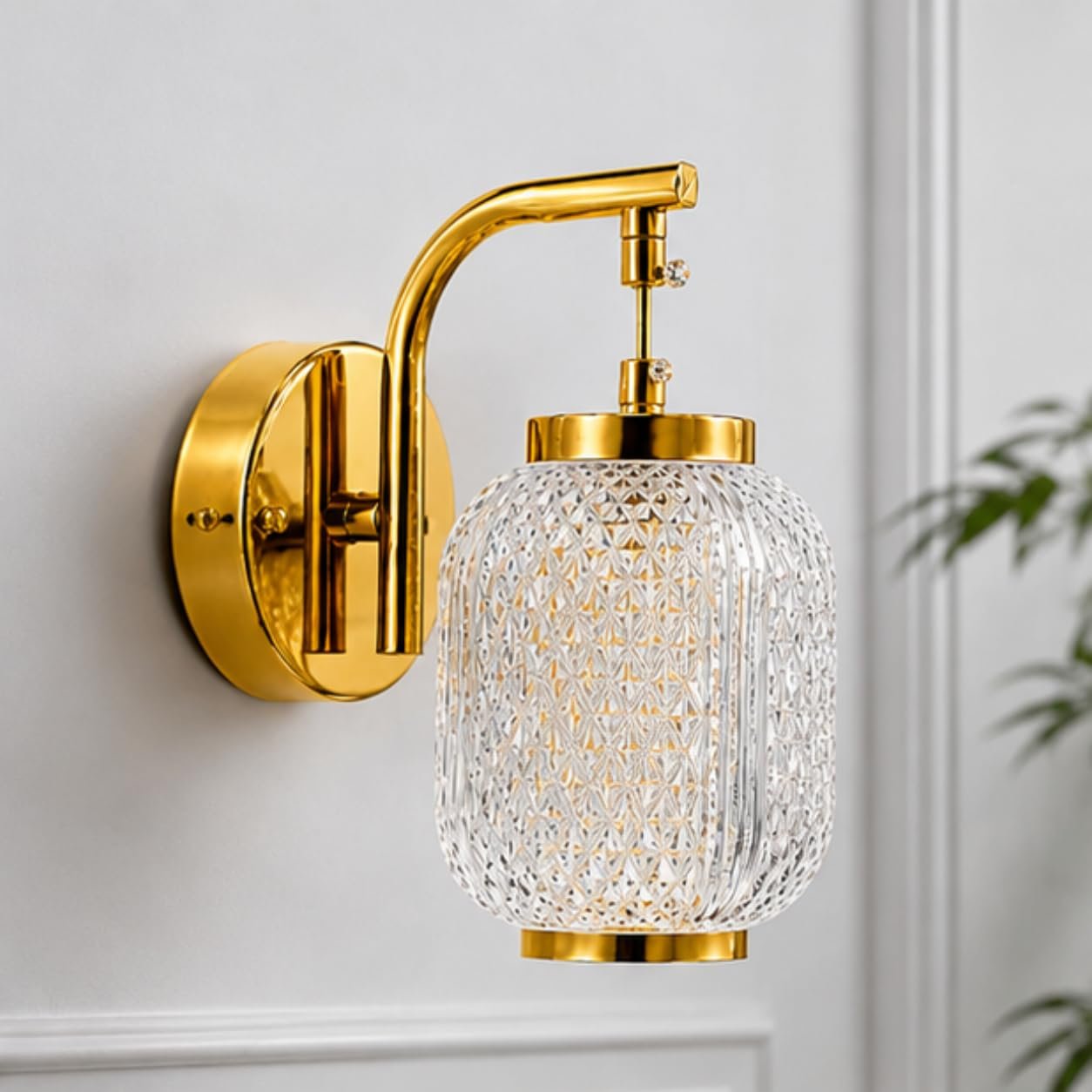 Crystal LED Wall Light