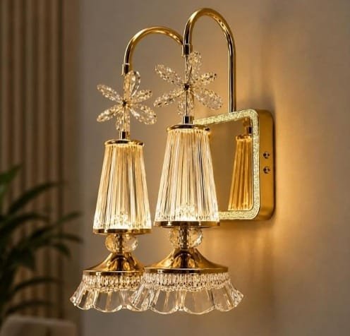 Floral LED Wall Light