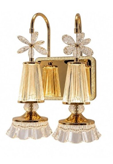 Floral LED Wall Light