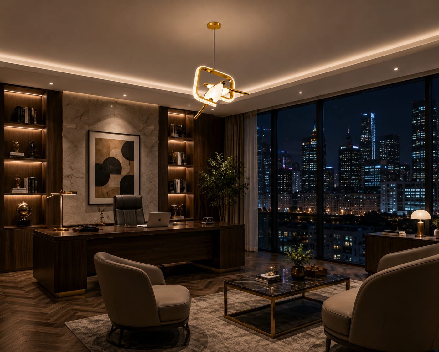 Double Bird LED Wall Light