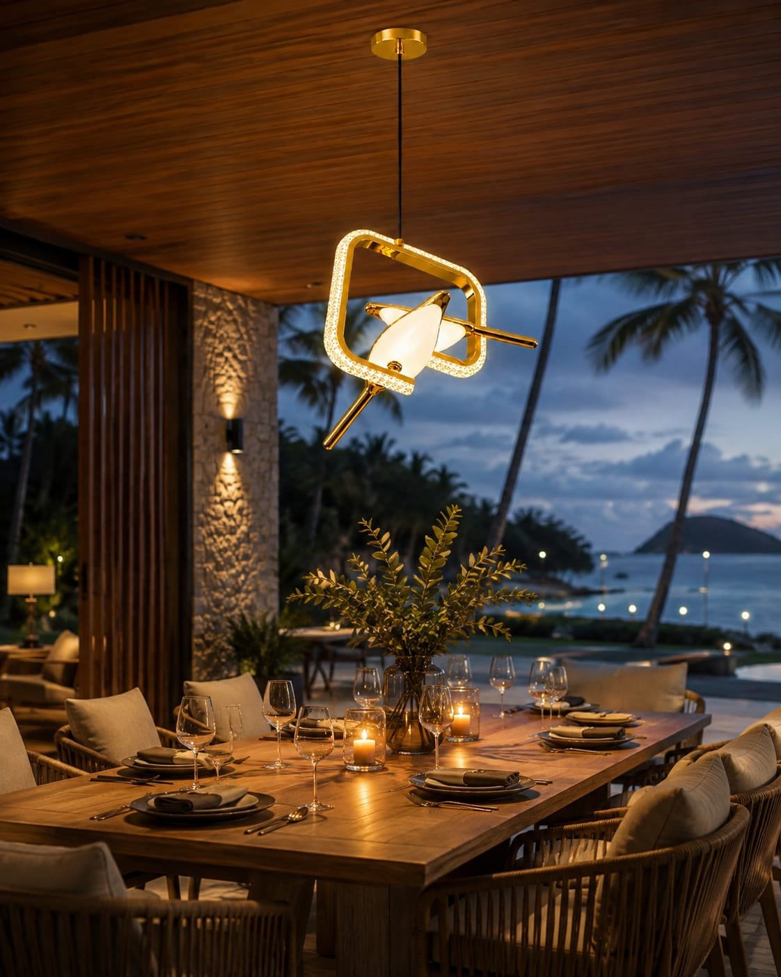 Double Bird LED Wall Light