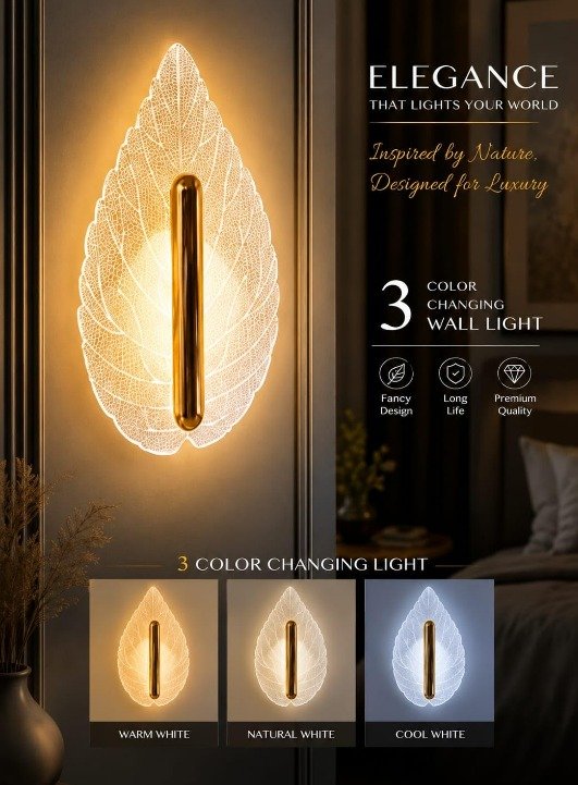 Leaf LED Wall Light