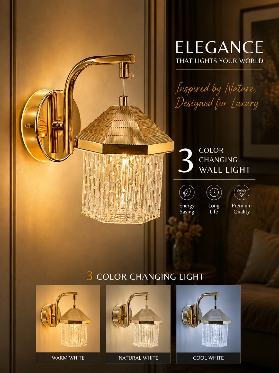 Thread Woven LED Wall Sconce