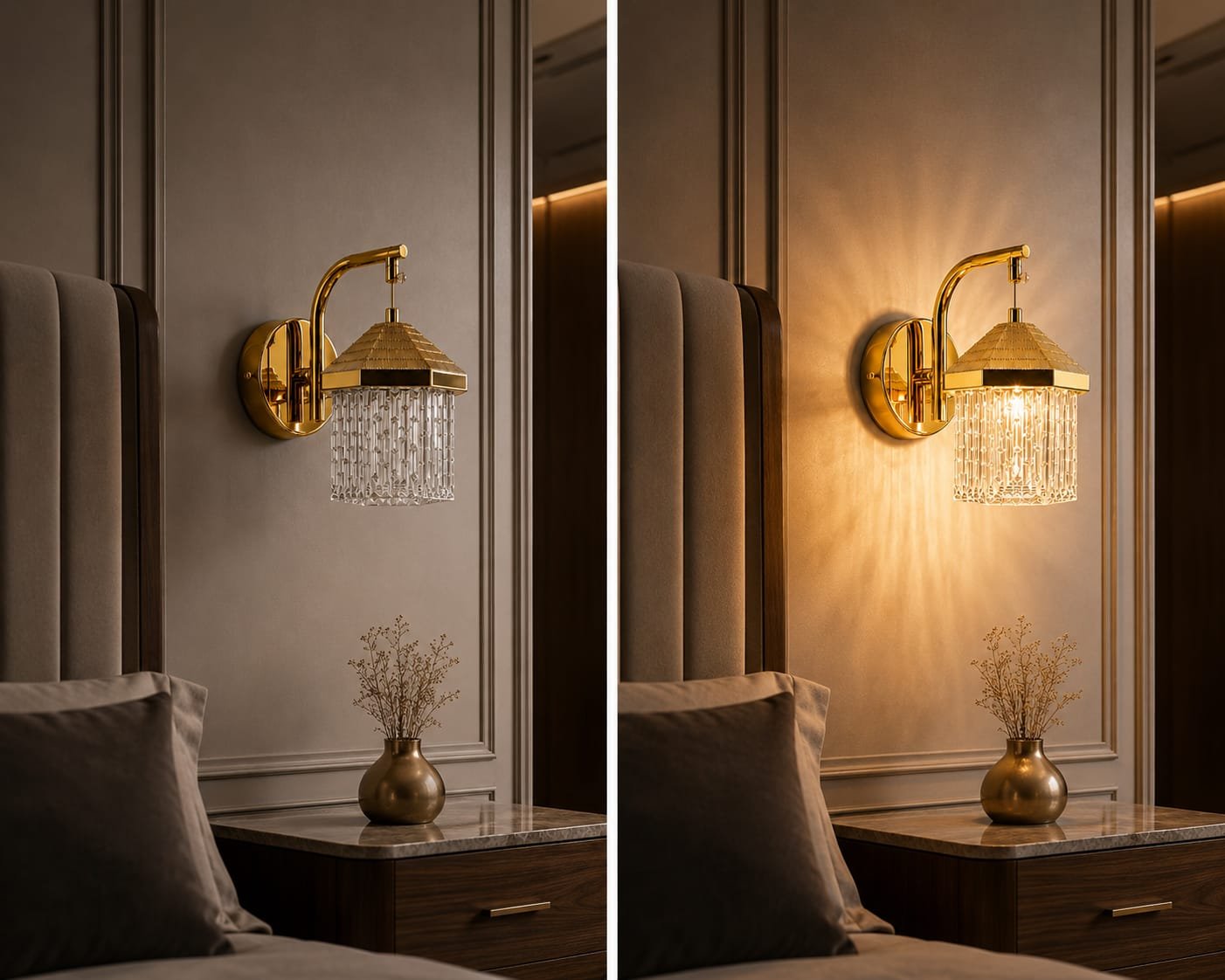 Thread Woven LED Wall Sconce