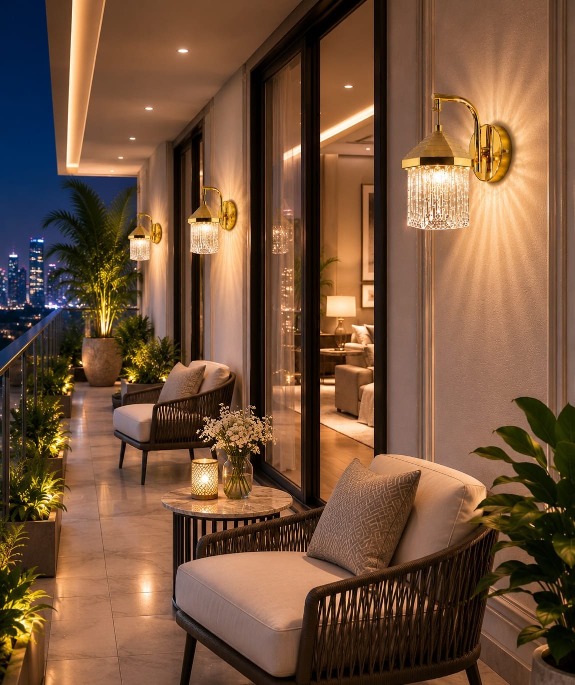 Thread Woven LED Wall Sconce