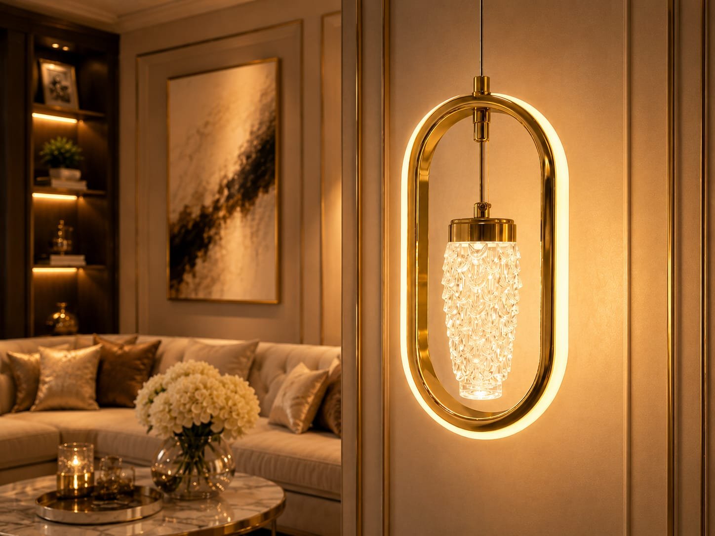 Pendant LED Wall Light