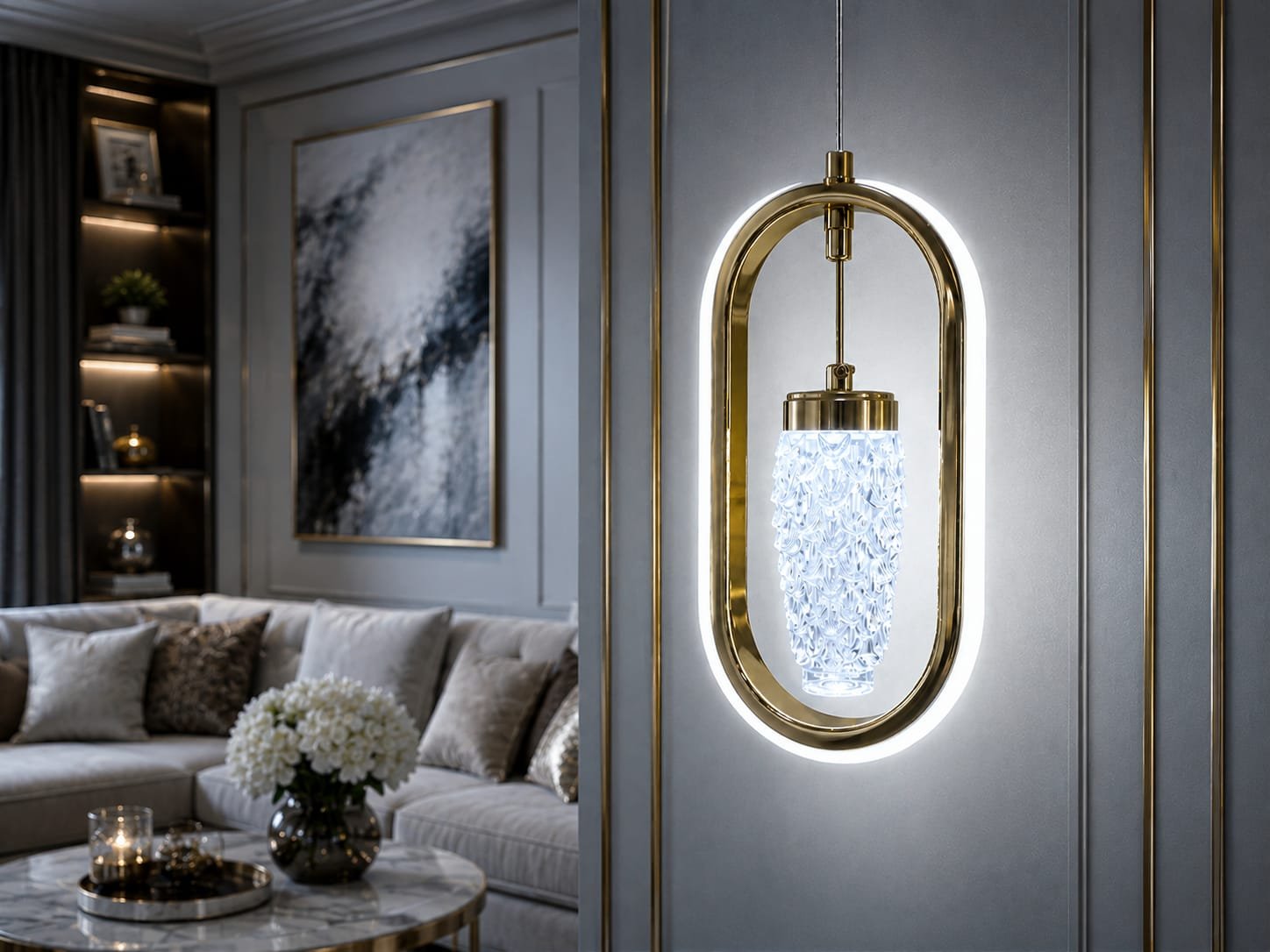 Pendant LED Wall Light
