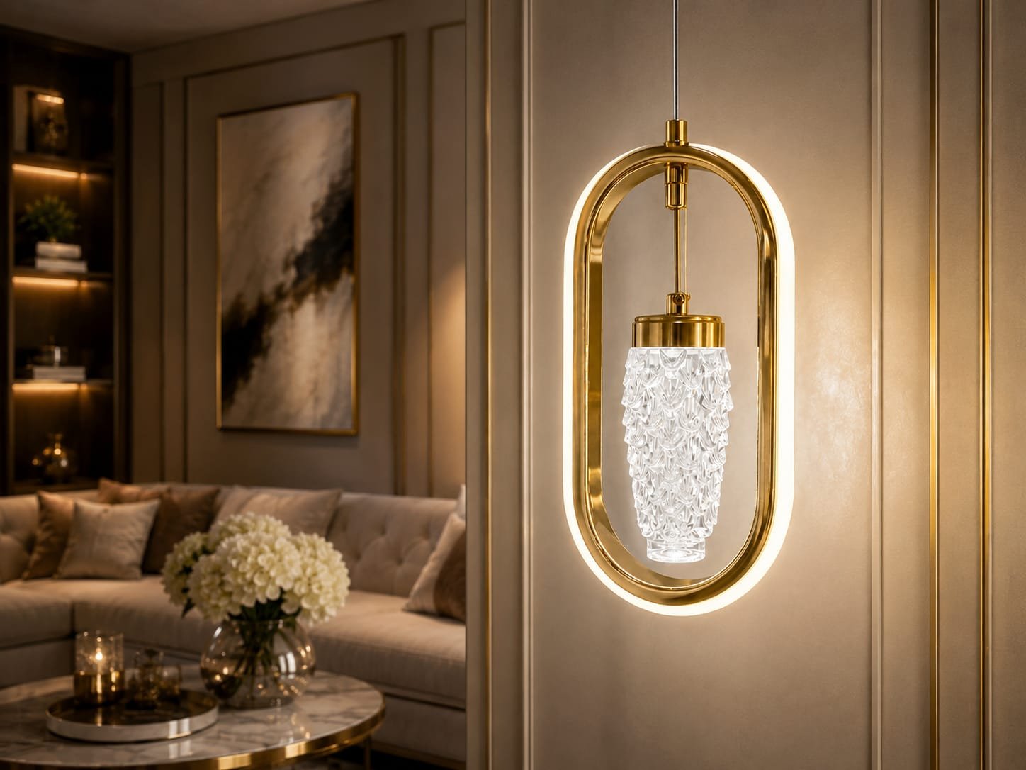 Pendant LED Wall Light
