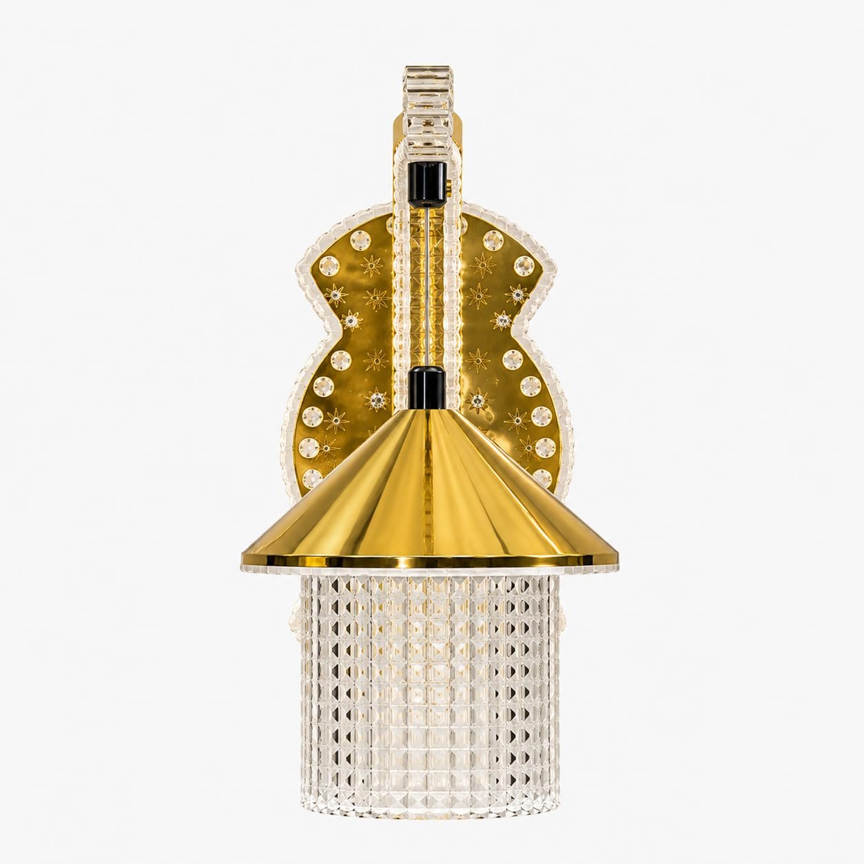 Golden Thread Woven LED Wall Sconce