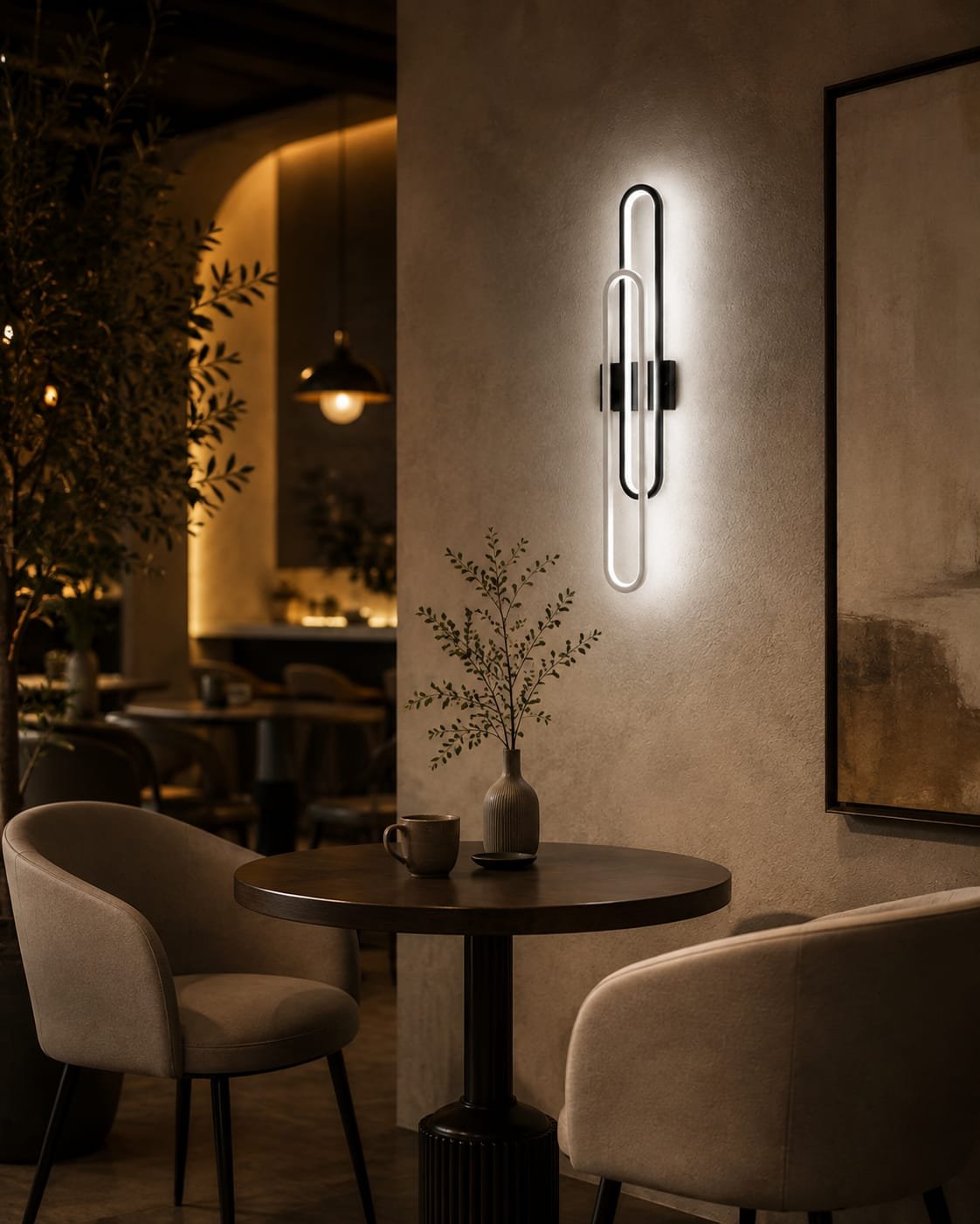 Infinity Loop LED Wall Light