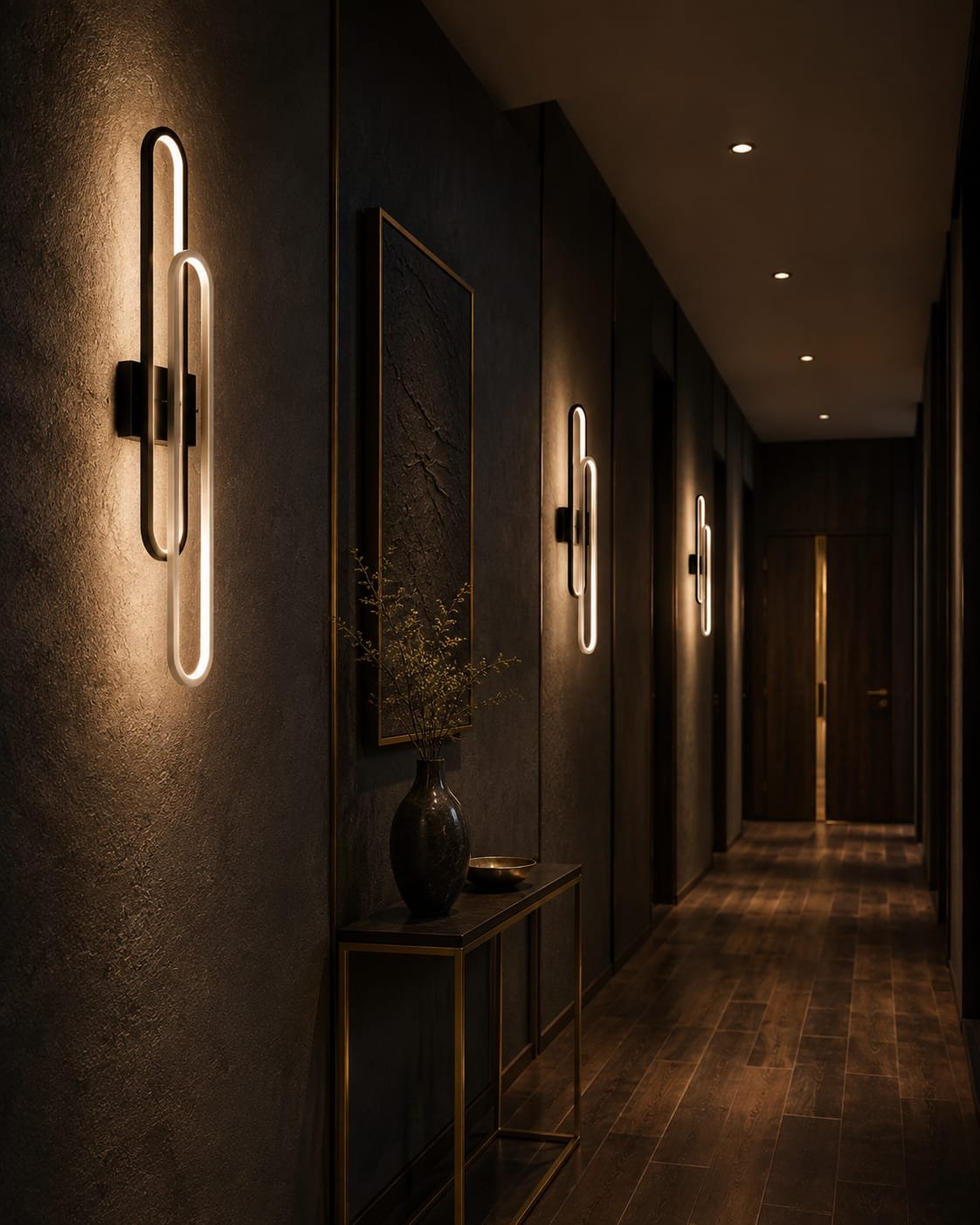 Infinity Loop LED Wall Light