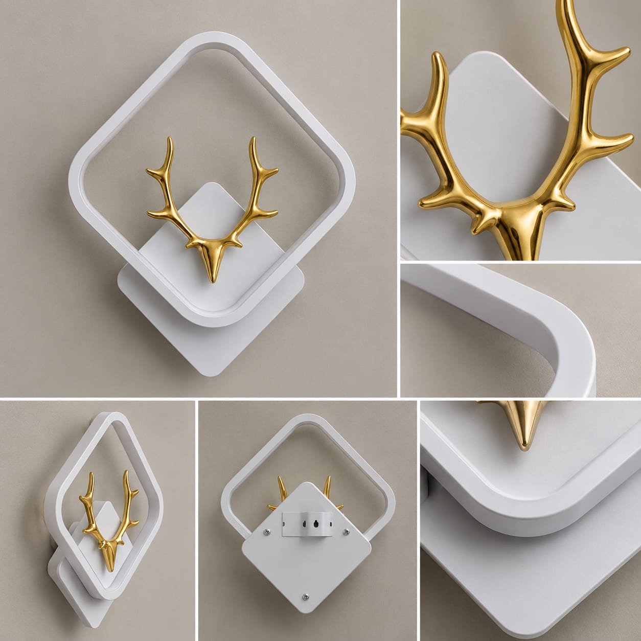 LED Deer Wall Light